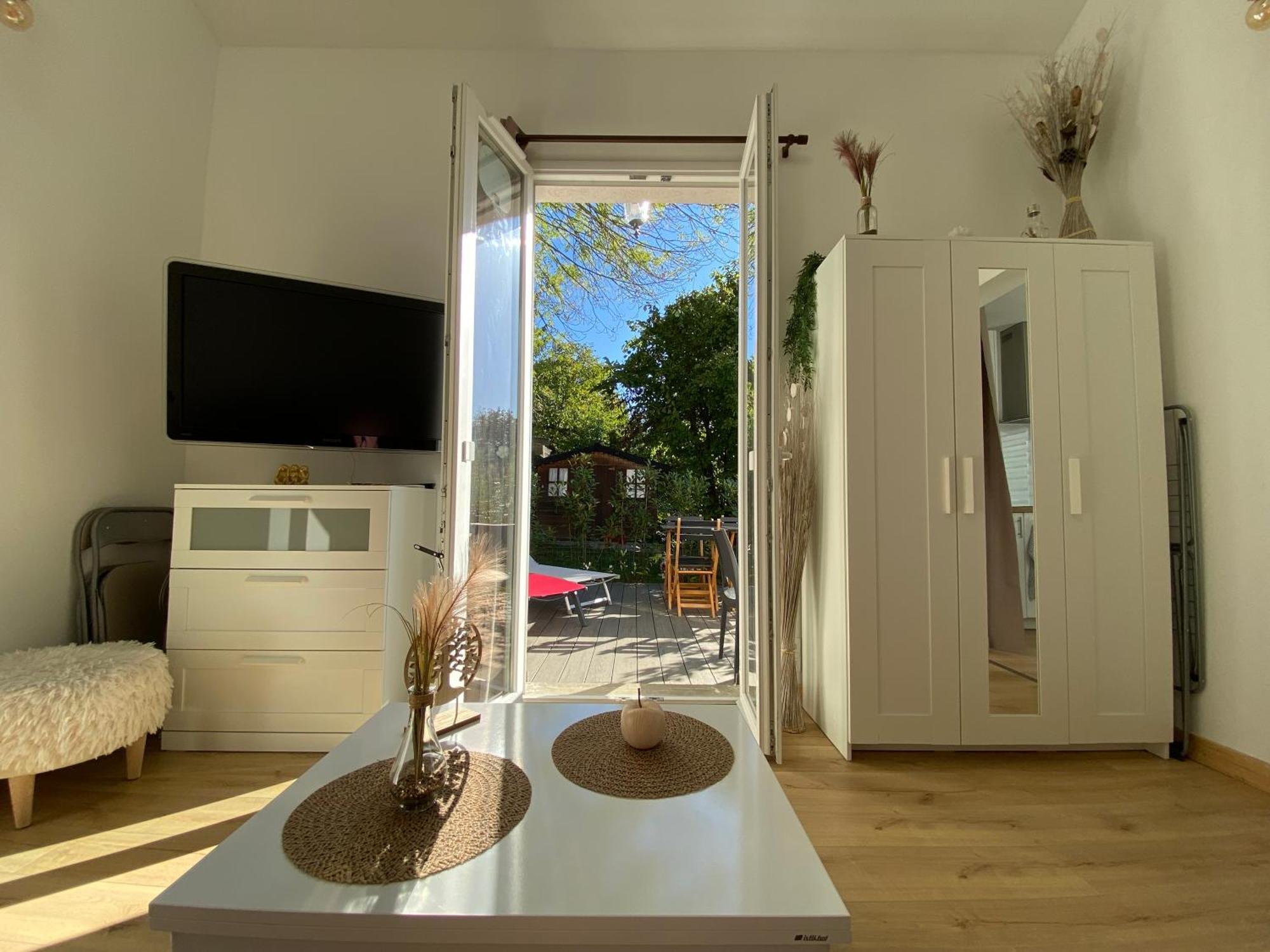 The Little Oak - Tiny House With Bed On Mezzanine & Terrace - From 1 To 4 P Disney, Paris & Cdg Pomponne Exteriör bild